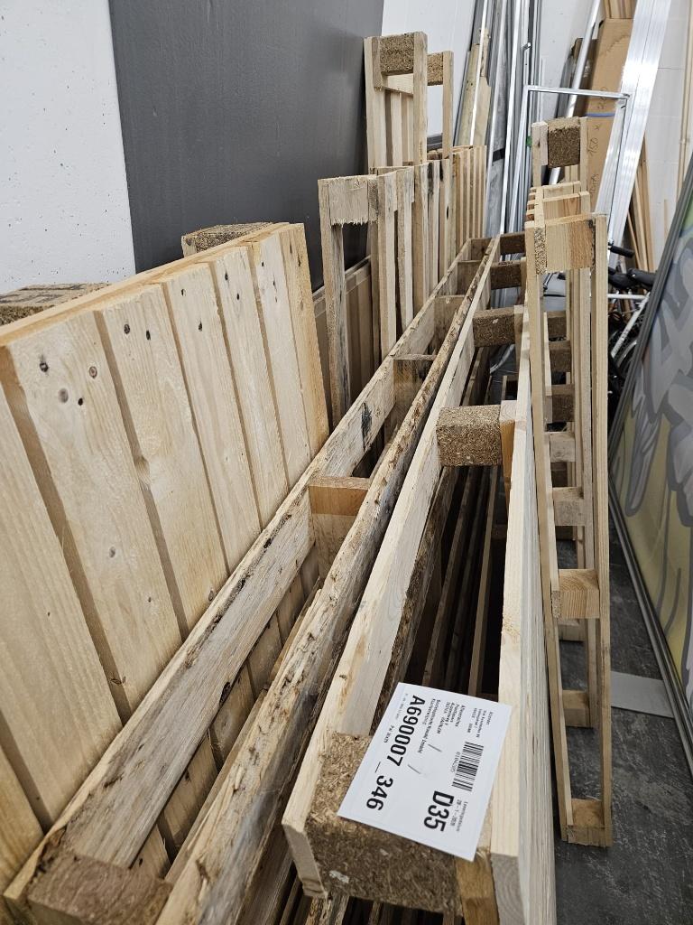 gratis pallets, Ophalen, Gebruikt, 50 mm of meer, Pallet
