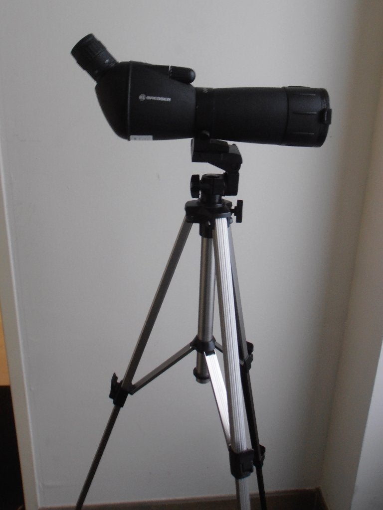 Bresser spotting scope 20- 60 x 60, Verzenden, Zo goed als nieuw, 20x of meer, Overige typen