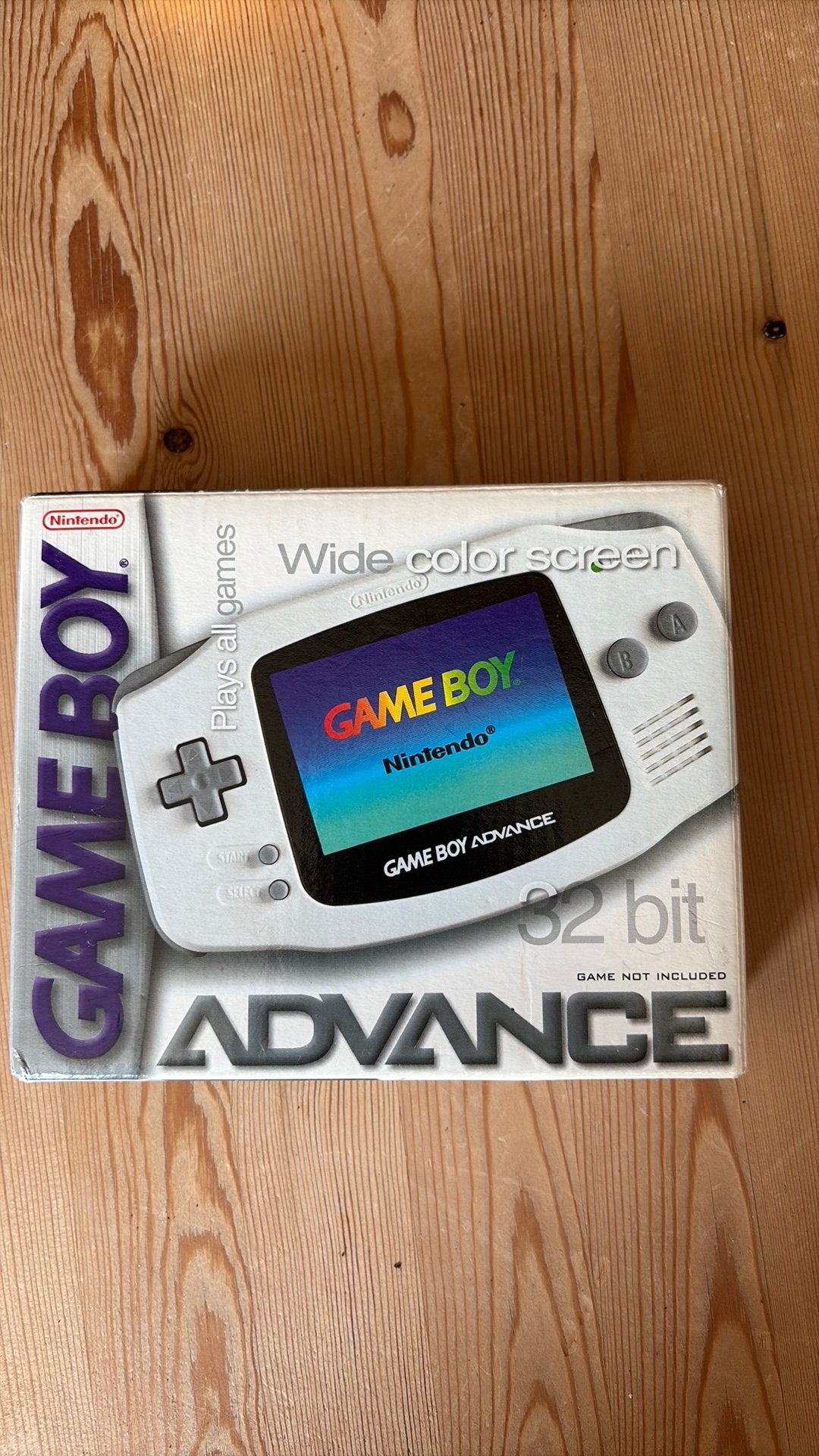 GBA wit in doos met spellen, Spelcomputers en Games, Spelcomputers | Nintendo Game Boy, Ophalen of Verzenden, Zo goed als nieuw