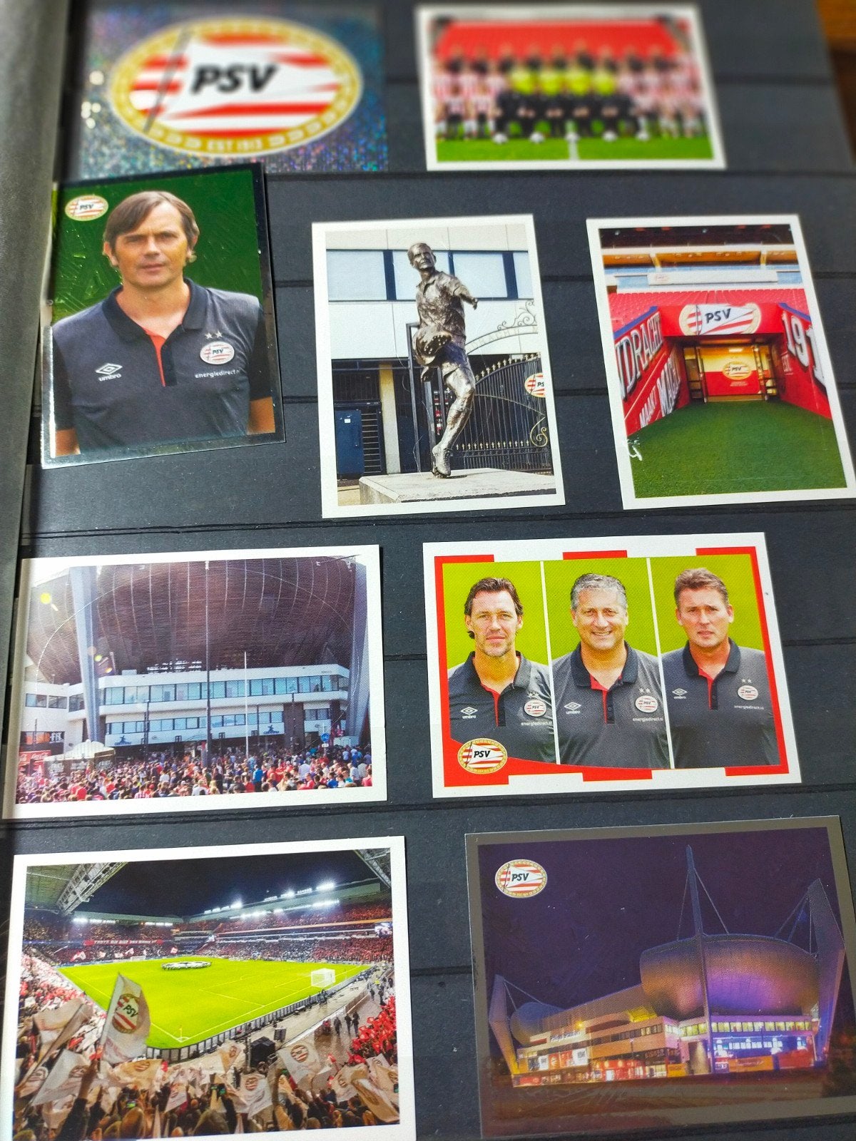 PSV Voetbalplaatjes Collectie - Panini Jumbo, Ophalen of Verzenden, Zo goed als nieuw, PSV, Poster, Plaatje of Sticker