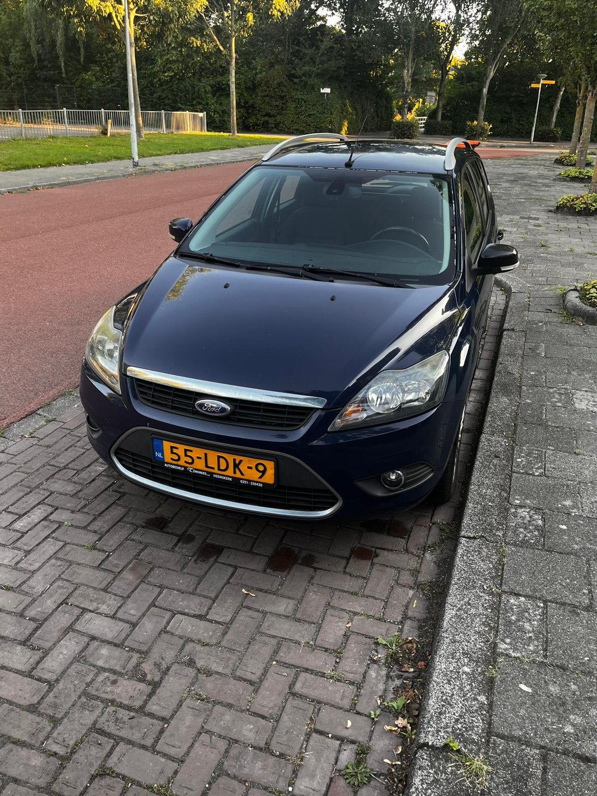 Ford Focus 1.8 92KW Wagon 2010 Blauw, 125 pk, 4 cilinders, Blauw, Particulier