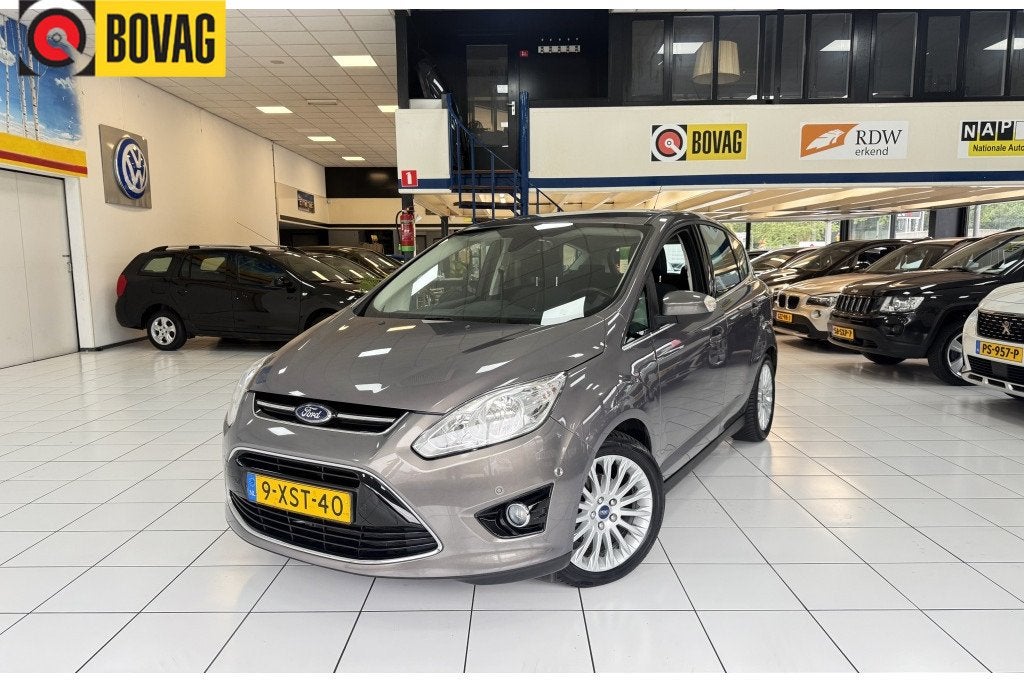 Ford C-MAX 1.0 Edition Plus Bovag Garantie NAP Bovag Garanti, Euro 5, Gebruikt, Bruin, Origineel Nederlands