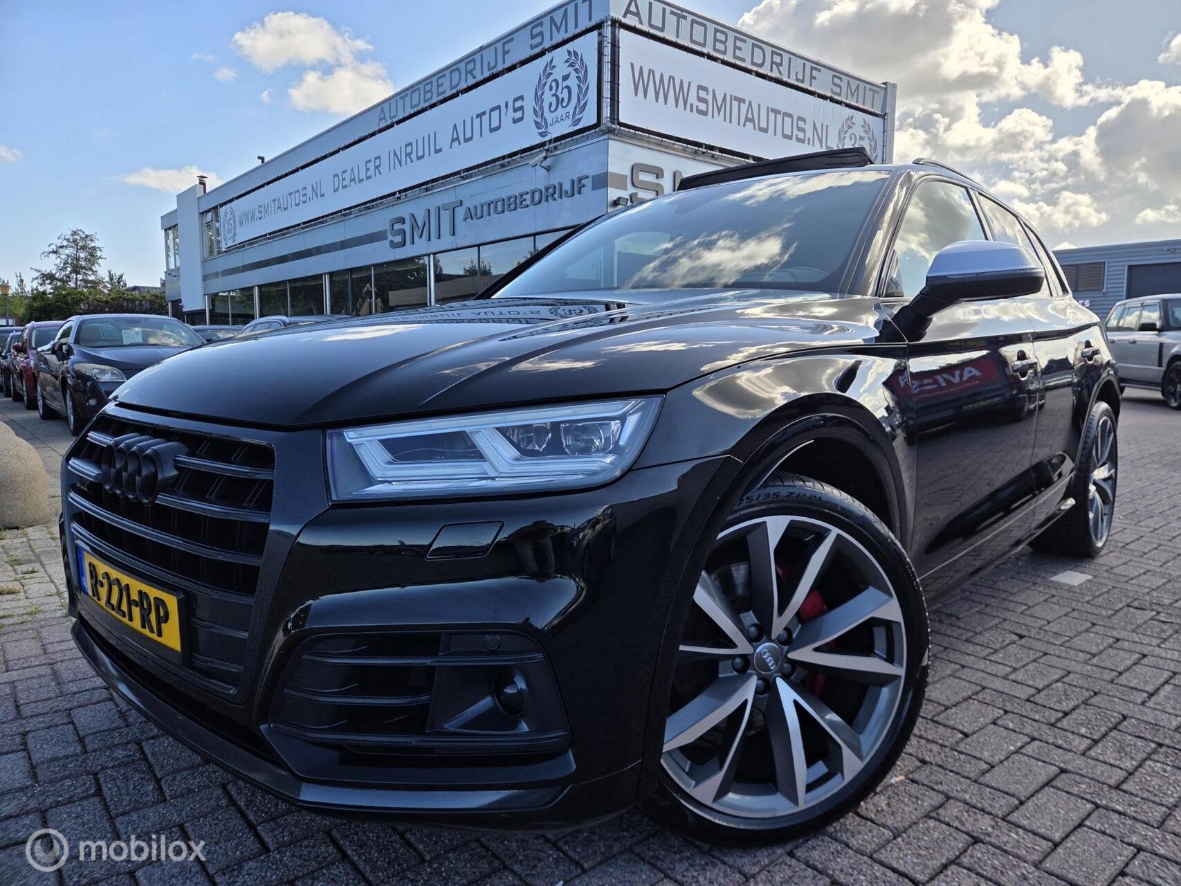 Audi SQ5 3.0 TFSI SQ5 quattro Pro Line Plus Virtual/Pano/Led, Auto's, Automaat, Gebruikt, 2995 cc, Zwart