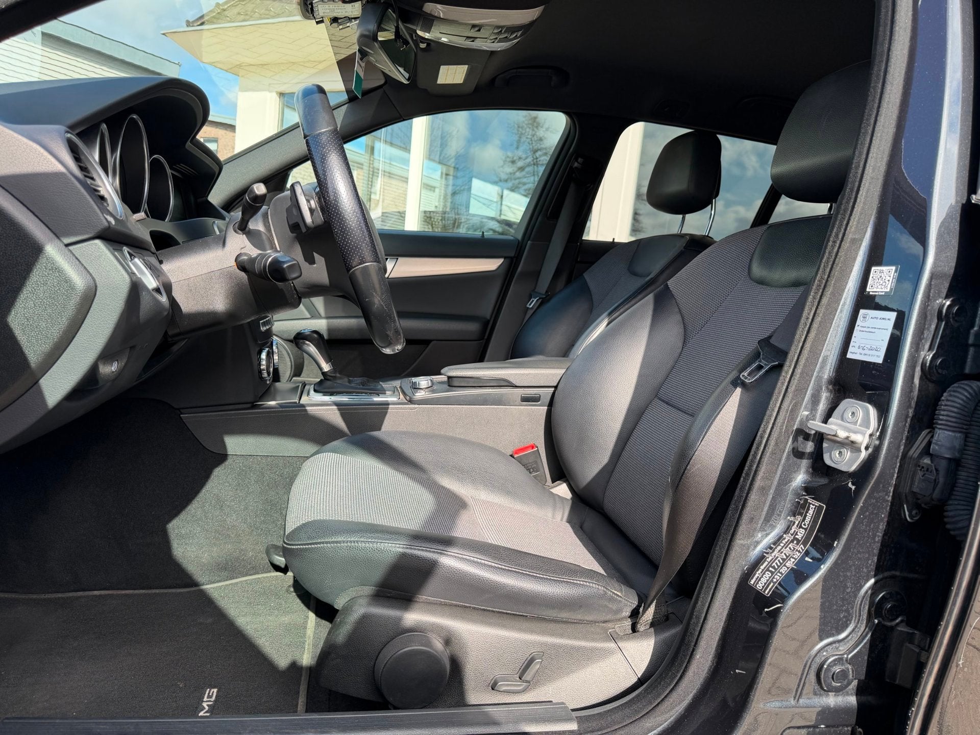 Mercedes-Benz C-klasse Estate 180 - Business Class 125 Avant, Auto's, Automaat, Euro 5, Zwart, Origineel Nederlands