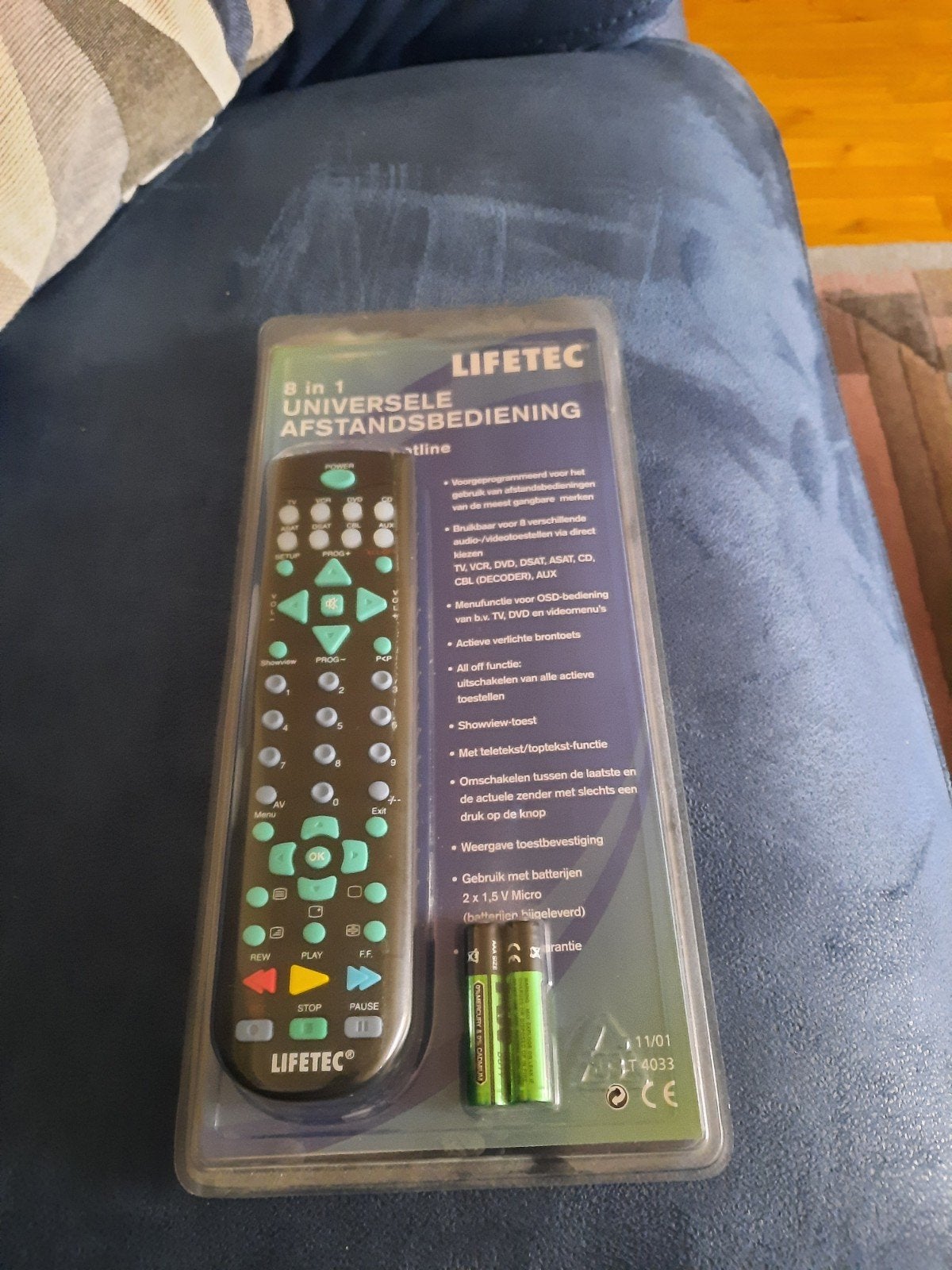 LIFETEC 8 in 1 Universele Afstandsbediening Nieuw, Ophalen of Verzenden, Nieuw, Universeel, Game console