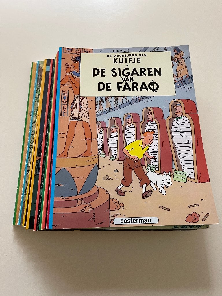 11 Kuifje stripboeken (nieuw of z.g.a.n), Boeken, Meerdere stripboeken, Ophalen of Verzenden, Zo goed als nieuw, Herge
