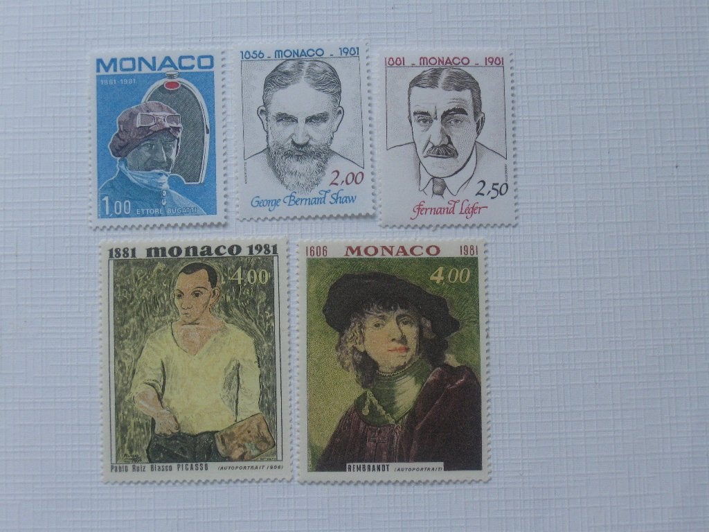 Monaco, Ophalen, Monaco, Postfris