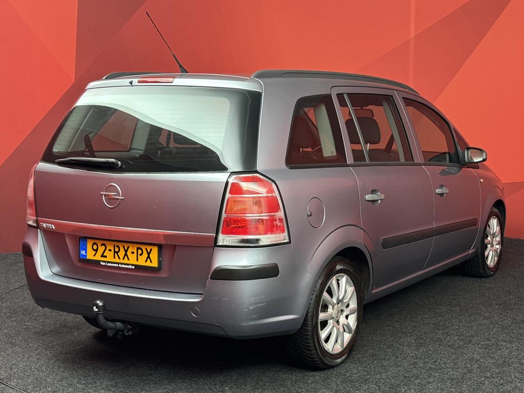 Opel Zafira 1.6 Business 7 persoons | APK 08-01-2027 | Cruis, Voorwielaandrijving, Stof, Gebruikt, Zwart