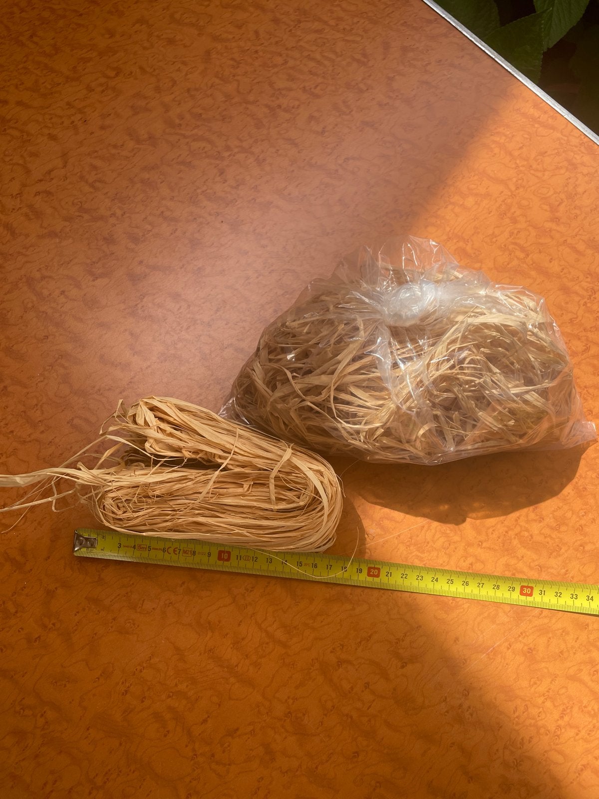 Natuurlijk Raffia Knutselmateriaal - 2 Bundels, Overige thema's, Ophalen of Verzenden, Natuurlijk materiaal, Herbruikbaar