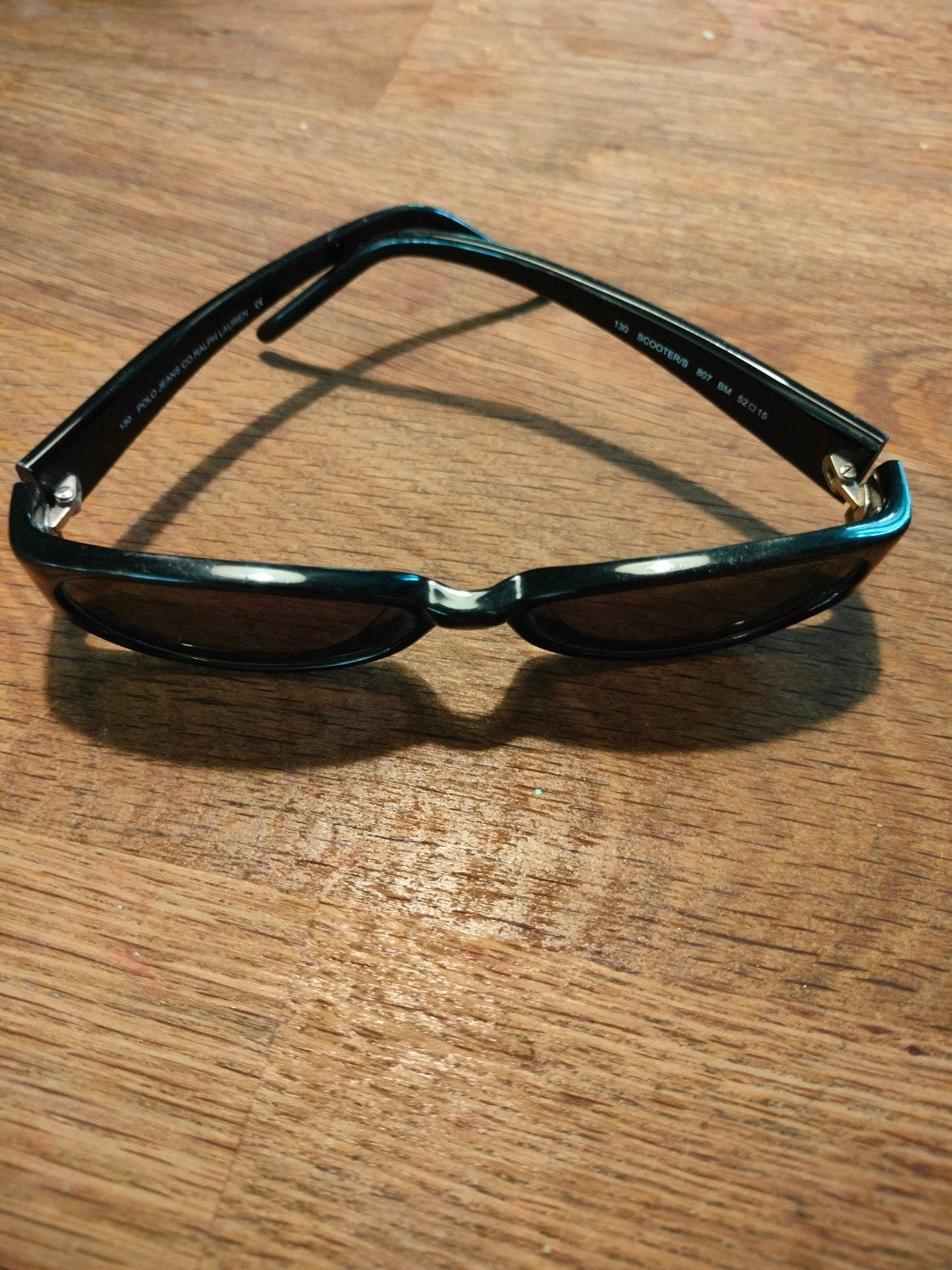 polo ralph lauren 130 scooters/s 807 BM 52 15, Ophalen, Zonnebril, Zwart, Ralph Lauren