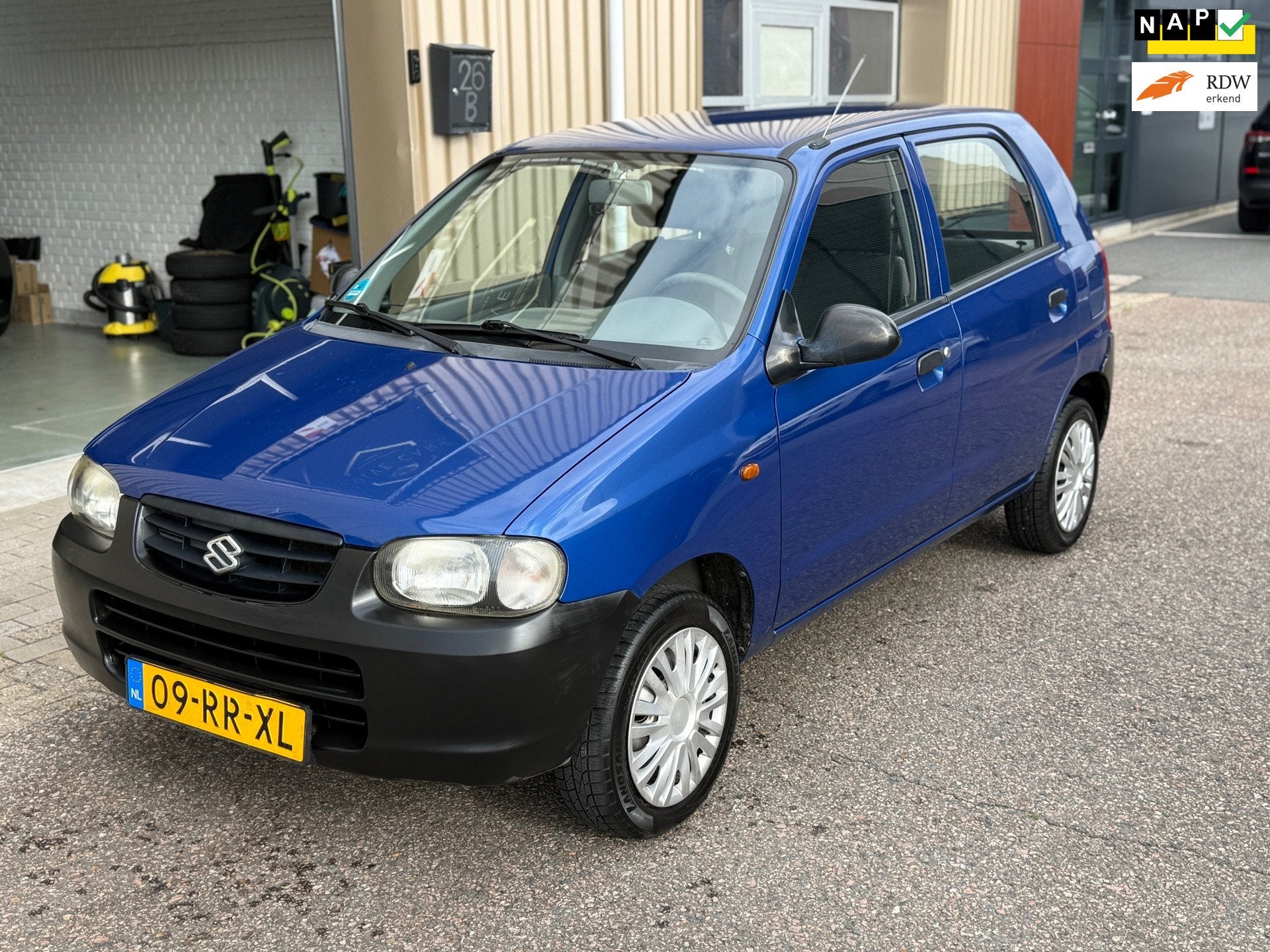 Suzuki Alto 1.1 GX Spirit APK 07/2027, Auto's, Voorwielaandrijving, 4 cilinders, Met garantie (alle), Blauw