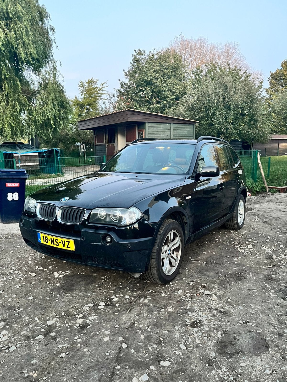 BMW X3 3.0 I AUT 2004 Zwart Youngtimer 125.000 KM, Auto's, Automaat, 2000 kg, Zwart, Vierwielaandrijving