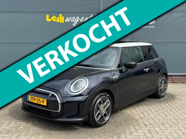 Mini Mini Electric Collect. 33 kWh *schuifdak *carplay *leer, Gebruikt, 33 kWh, 4 stoelen, Leder