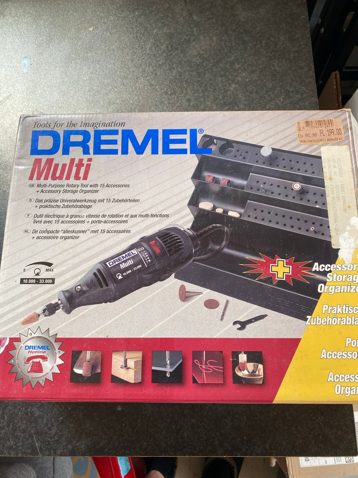 Dremel Multi-tool slijper met accessoires, Ophalen, Gebruikt, Overige typen