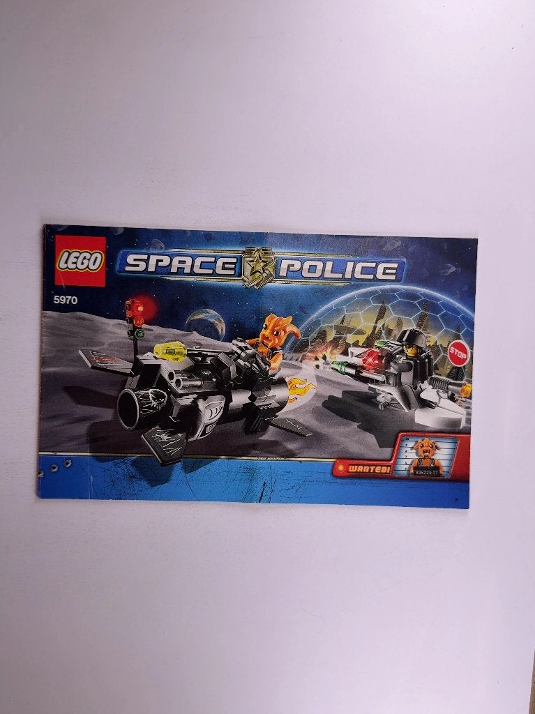 LEGO Space 5970 (Instructions) for Set 5970 Freeze Ray, Gebruikt, Lego, Overige typen, Ophalen of Verzenden