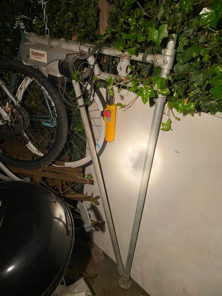 Lier takel kraantje werkbus, Ophalen, Gebruikt, Elektrisch