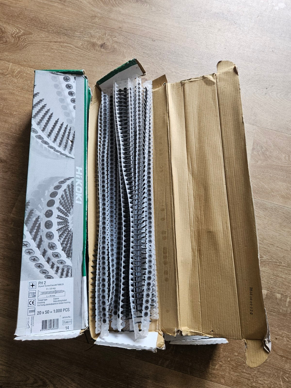 gibs schroeven bandschroeven 5X 1000, Ophalen of Verzenden, Nieuw, Minder dan 50 mm, Schroeven