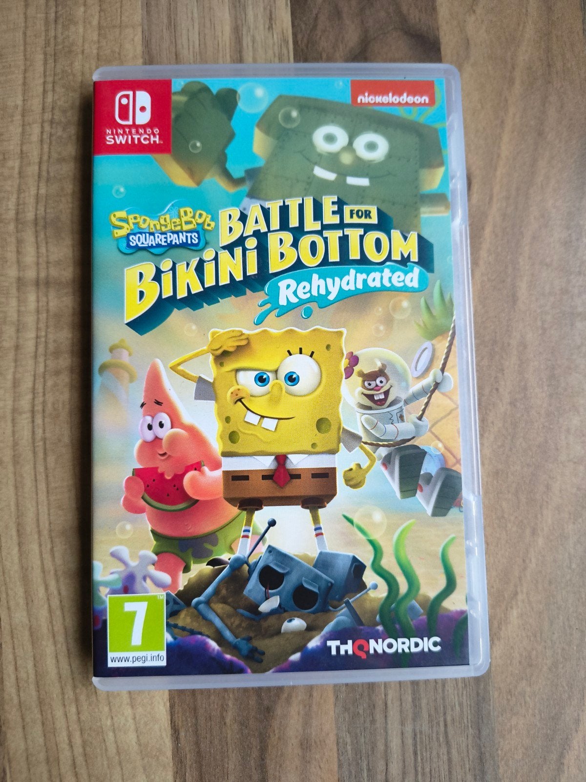 SpongeBob SquarePants: Battle for Bikini Bottom Rehydrated, Ophalen of Verzenden, Zo goed als nieuw, Met games