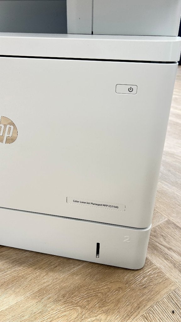 Printer Color LaserJet Managed MFP E57540, Computers en Software, Printers, Ophalen, Printer, Draadloos, Zo goed als nieuw