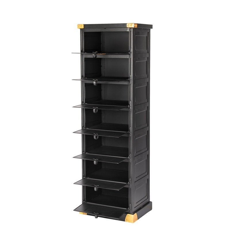 AANBIEDING Kleppenkast Metaal Ladekast Zwart Industrieel, Minder dan 50 cm, Info@dehanzeherten.nl, De Hanze Herten BV, 5 laden of meer