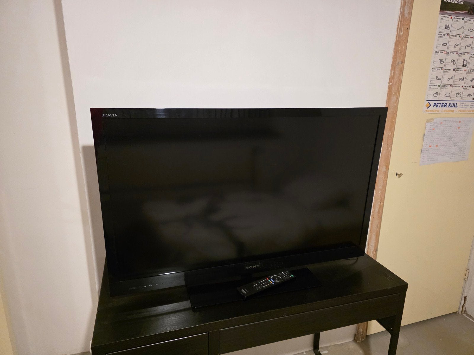 Sony Bravia KDL-40EX720 LCD TV - 40 inch, Ophalen, Gebruikt, 50 Hz, LCD