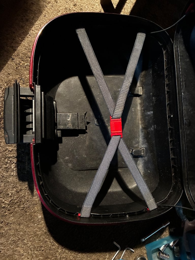 Givi Máxima monokey motorkoffer, Ophalen, Gebruikt