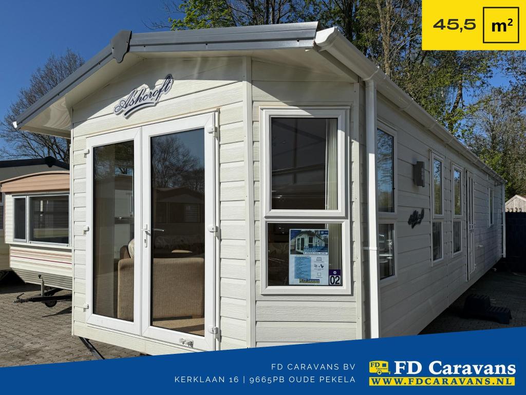 ABI Ashcroft 12.30x3.70 2 Slpk DG CV Incl. Transport, Tot en met 4
