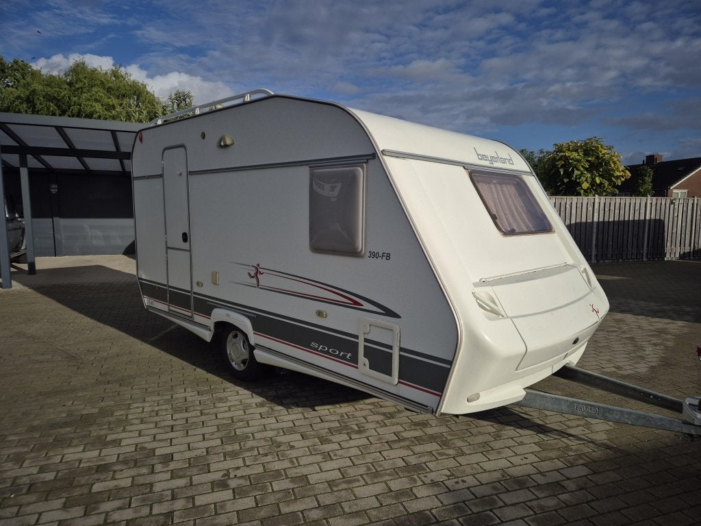 Beyerland Sport 390 FB + Mover Luifel Fietsendrager, Fietsenrek, Bedrijf, Treinzit, 750 - 1000 kg