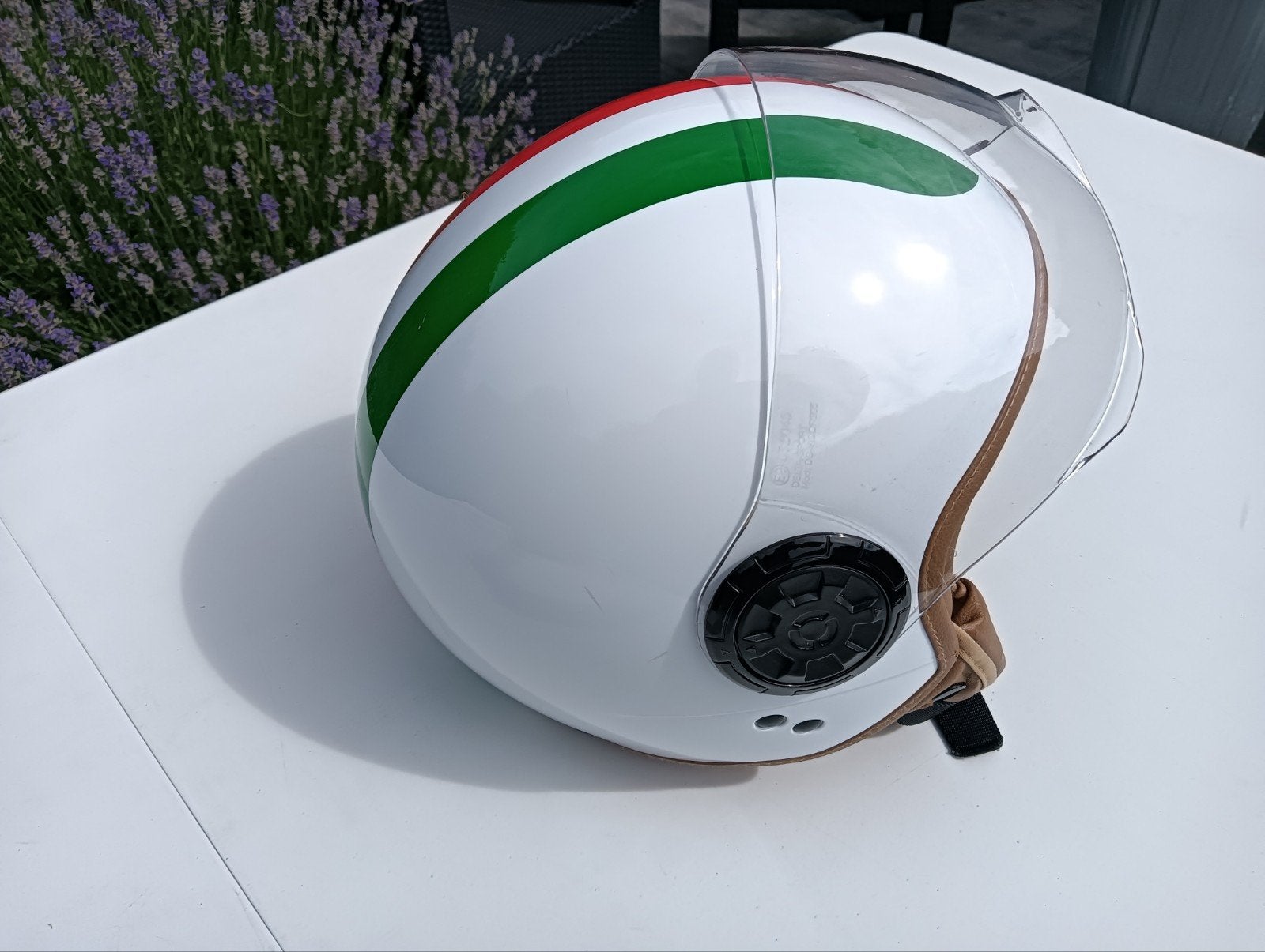 Leuke scooter helm maar s/l, Ophalen of Verzenden, Zo goed als nieuw