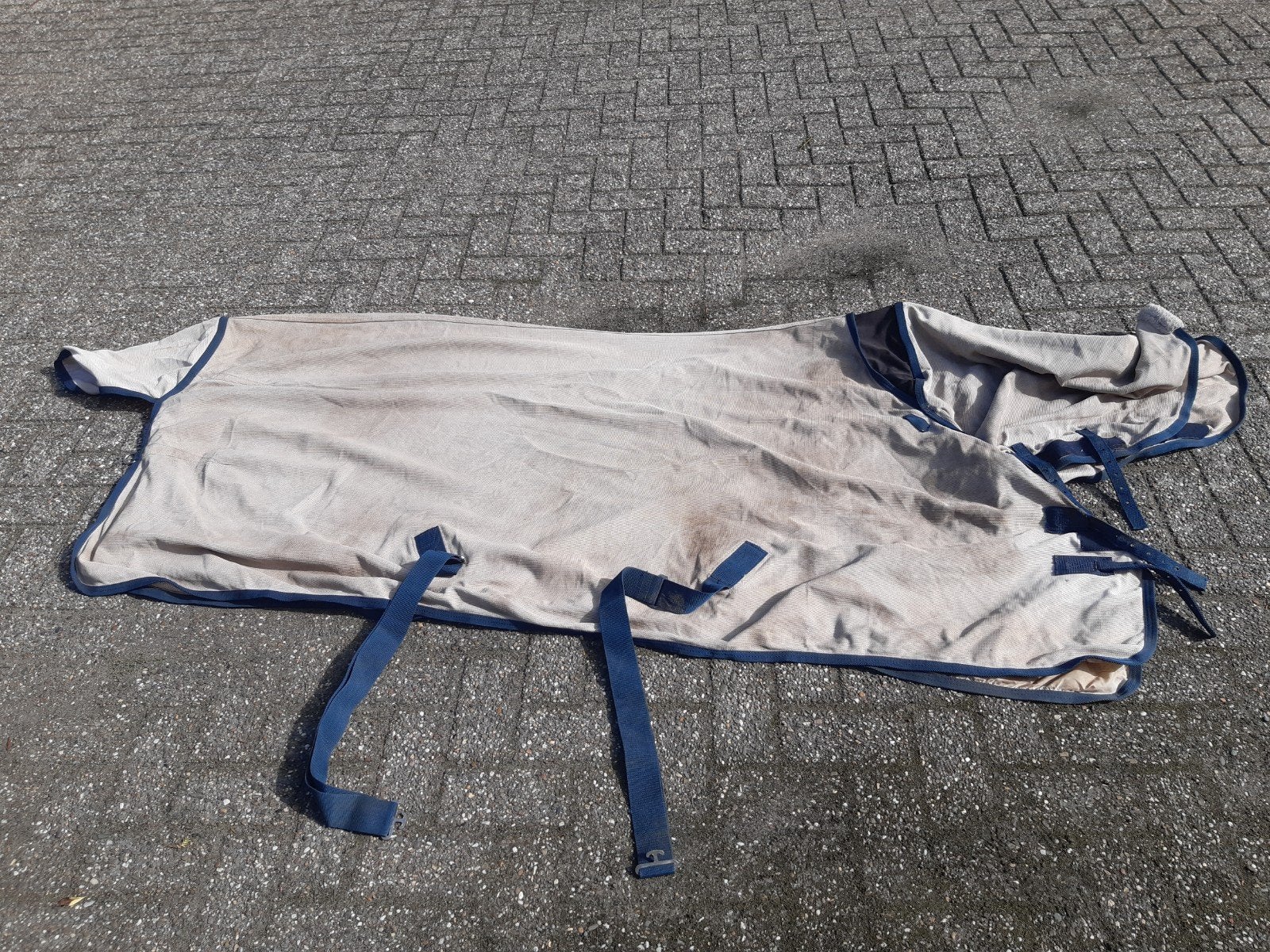 vliegendekens  met hals 1x195 en1x205, Ophalen, Overige merken, Vliegendeken, Overige materialen