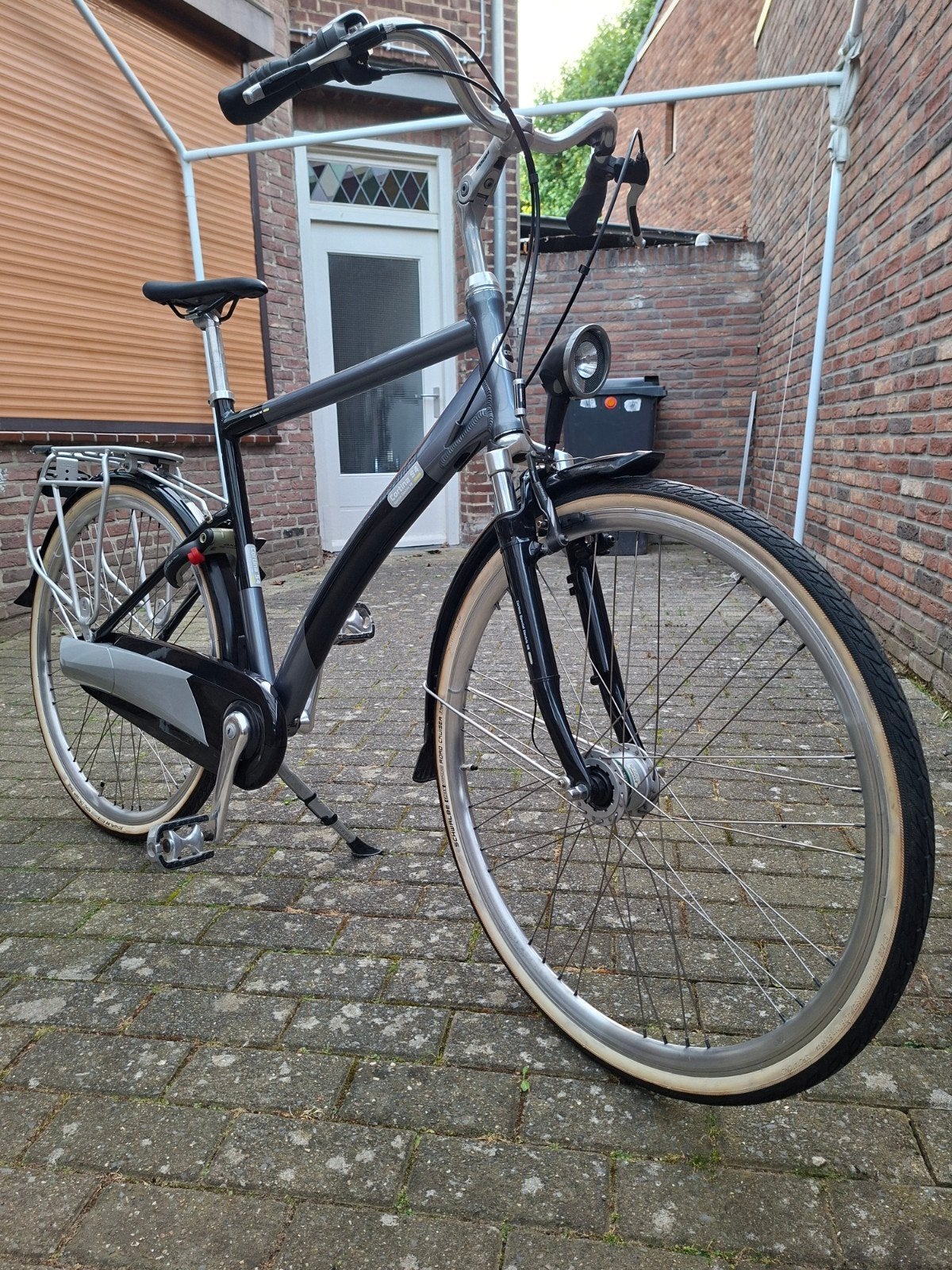Cortina S4 herenfiets, Fietsen en Brommers, Fietsen | Heren | Herenfietsen, Gebruikt, Velgrem, Versnellingen, 53 tot 57 cm