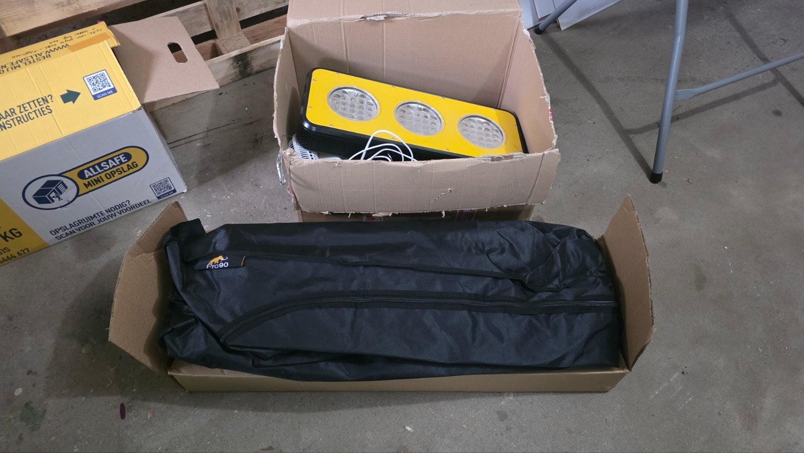 Complete kweektent mammoth pro90 en 270W spectrabox 6, Ophalen, Gebruikt, Kweektent