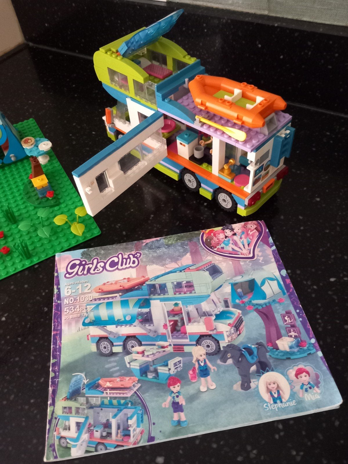 Namaak Lego Friends camper, Ophalen of Verzenden, Gebruikt