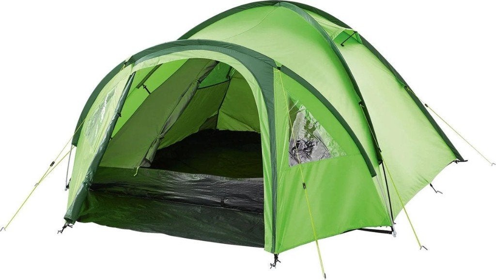 Crivit 4-Persoons iglotent met gratis campinggids twv €10, Verzenden