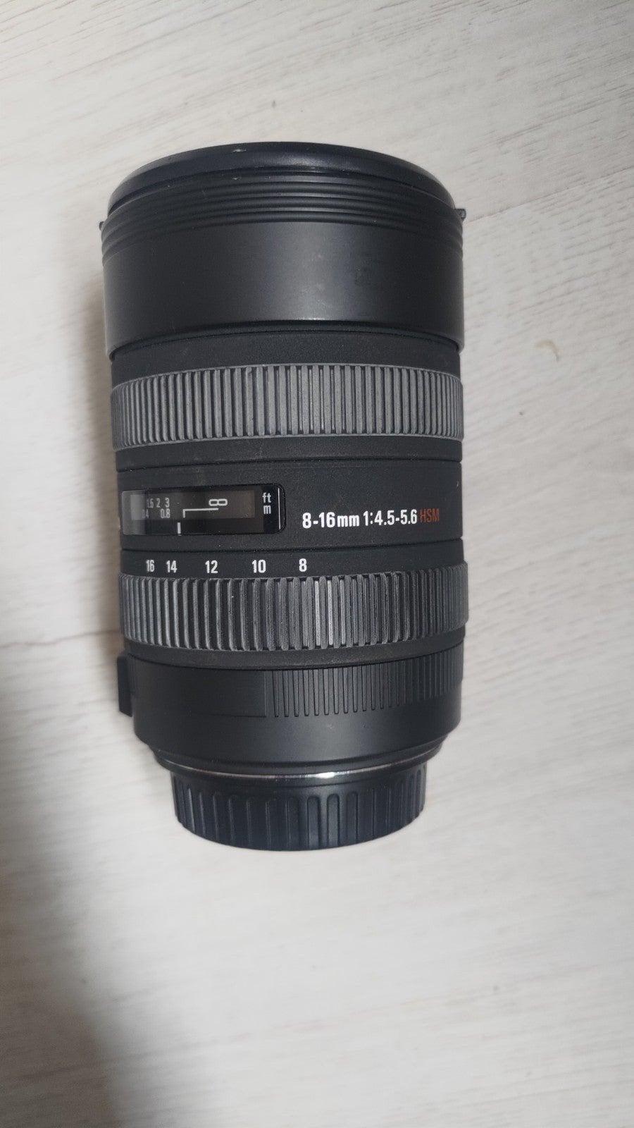 Sigma 8-16 mm, 4.5-5.6 HSM voor Canon, Verzenden, Telelens