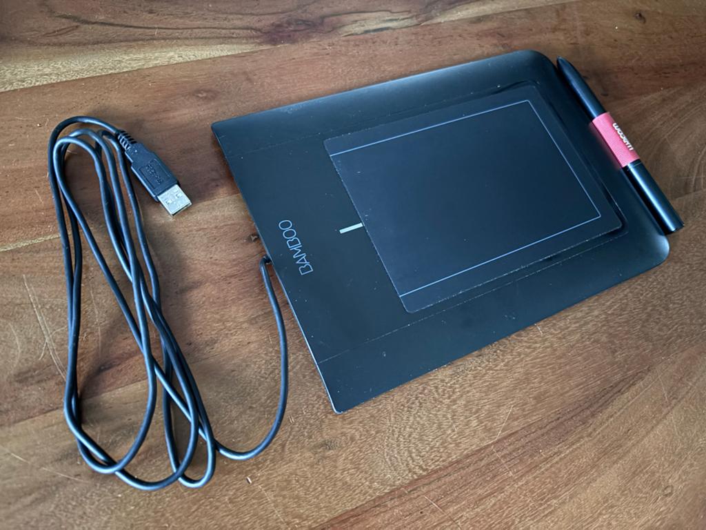 Wacom Bamboo Pen CTL-480 Tekentablet, Ophalen of Verzenden, Gebruikt, Bedraad