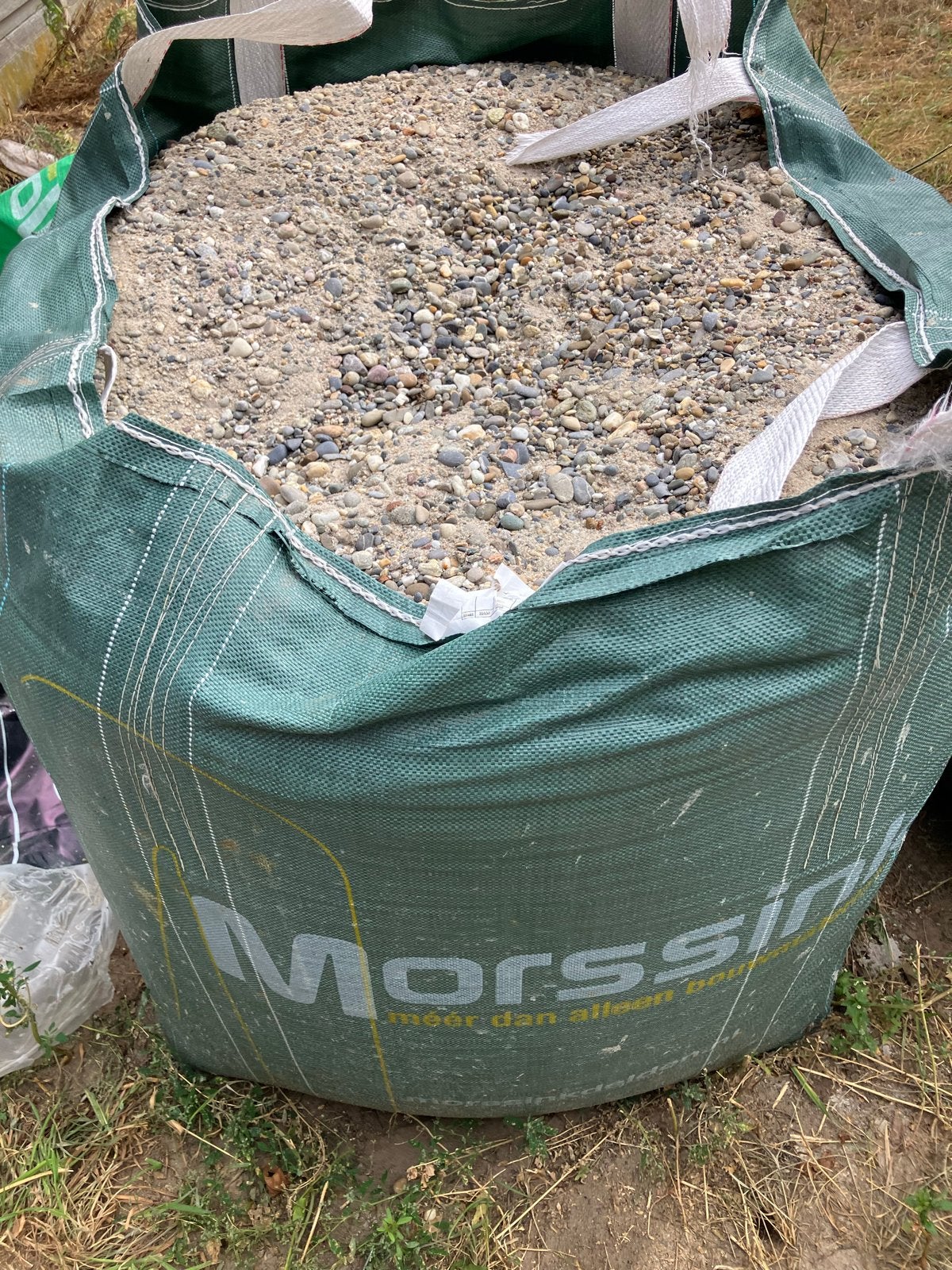Grindzand 1 kuub in big bag, Ophalen, Gebruikt, Betonzand