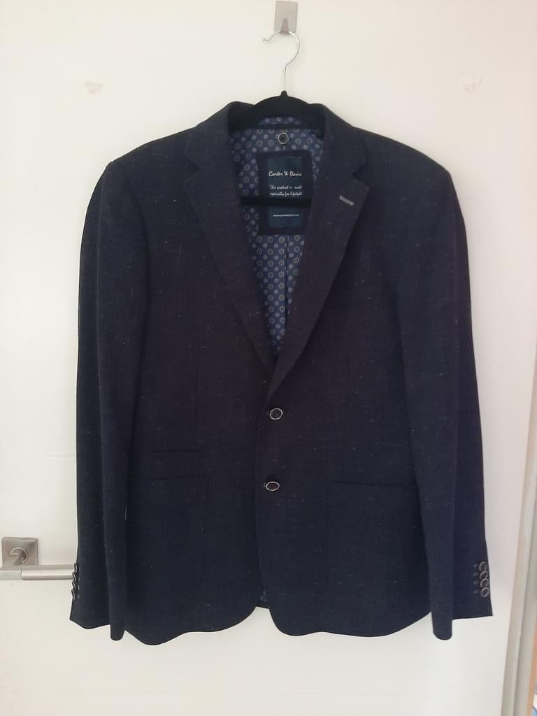 Colbert, Ophalen, Zo goed als nieuw, Maat 52/54 (L), Blauw