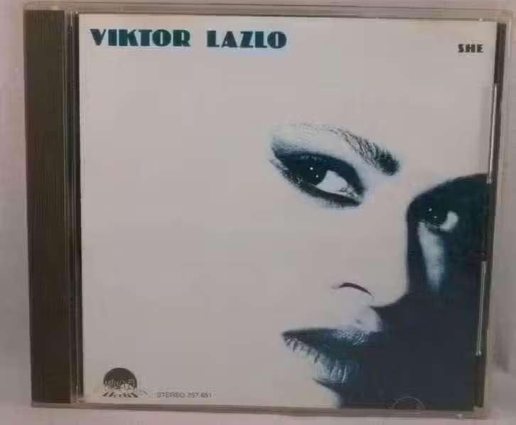 CD Viktor Lazlo – She , 257.651, Ophalen of Verzenden, Zo goed als nieuw, Synthpop, Album