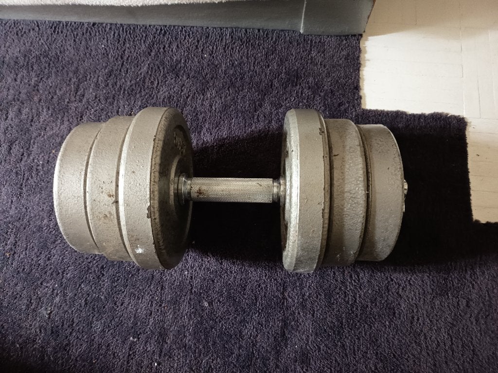 dumbells, Sport en Fitness, Ophalen, Zo goed als nieuw, Benen, Dumbbell