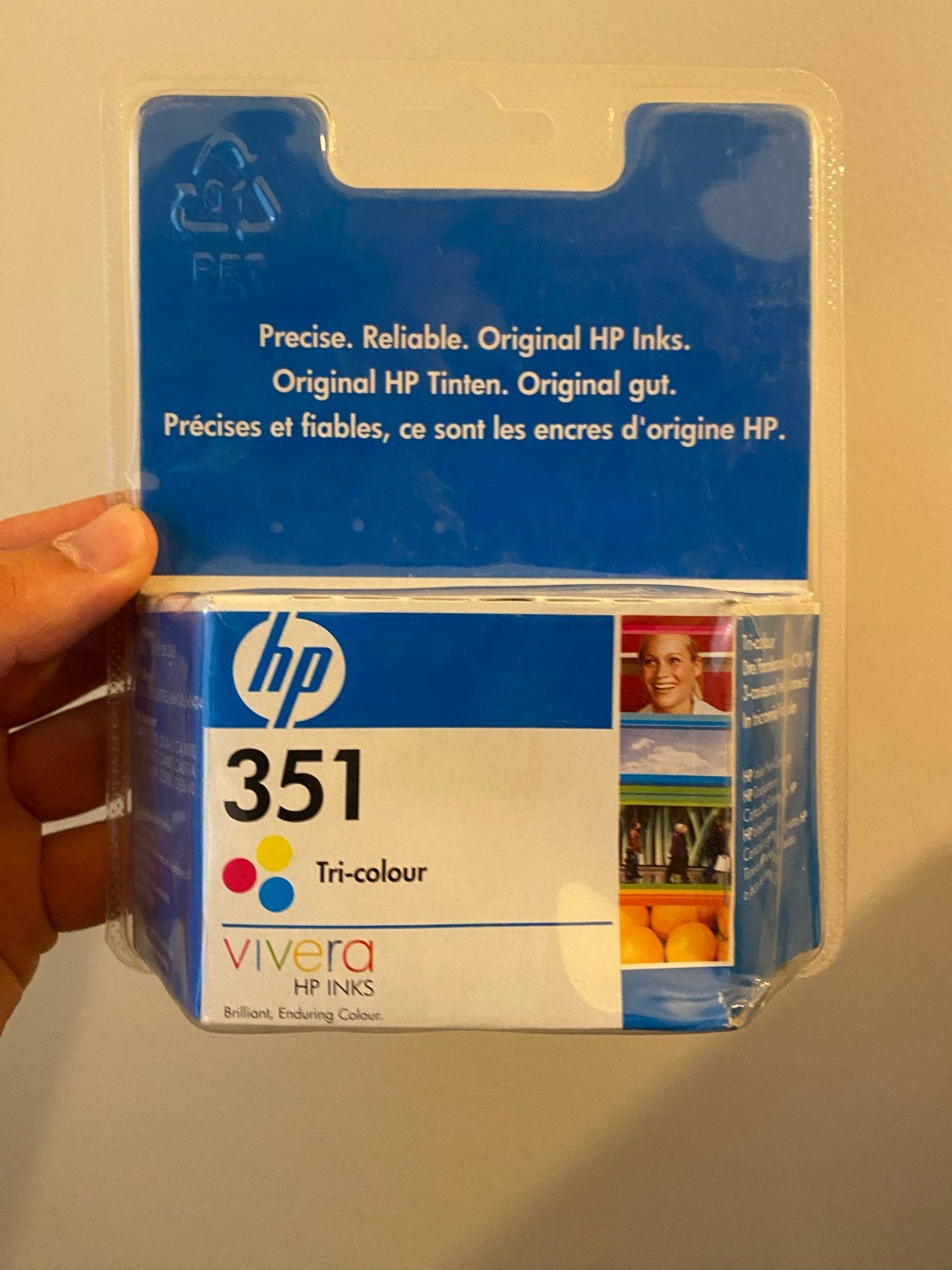 HP 351 Tri-colour inktcartridge - Nieuw in verpakking, Computers en Software, Printers, Inkjetprinter, All-in-one, Ophalen of Verzenden