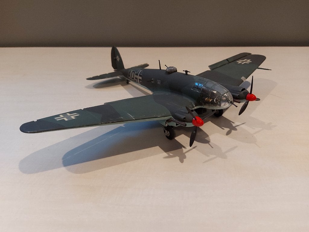Plastic model van een Heinkel 111 schaal 1/72 (M45), Verzamelen, Ophalen of Verzenden, Gebruikt, Schaalmodel