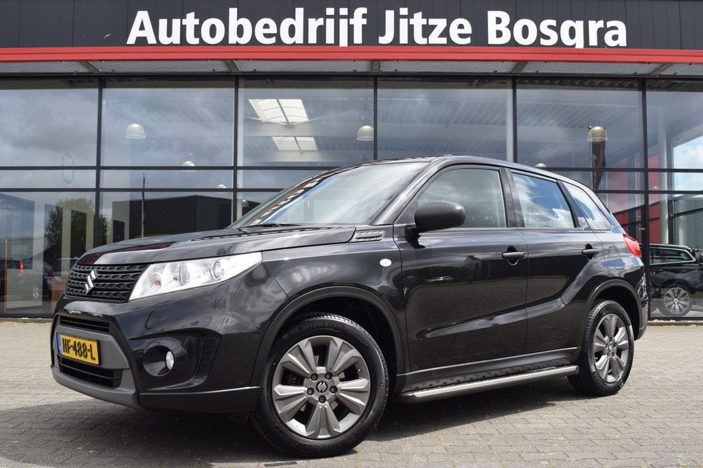 Suzuki Vitara 1.6 Comfort Airco | Originele Audio | Trekhaak, Voorwielaandrijving, Stof, 4 cilinders, Met garantie (alle)