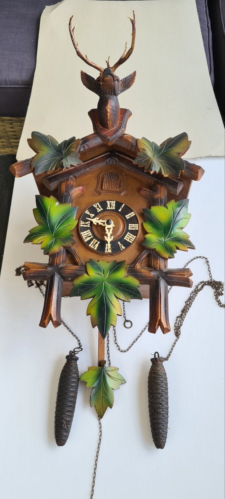 Vintage Koekoeksklok., Antiek en Kunst, Antiek | Klokken, Ophalen of Verzenden