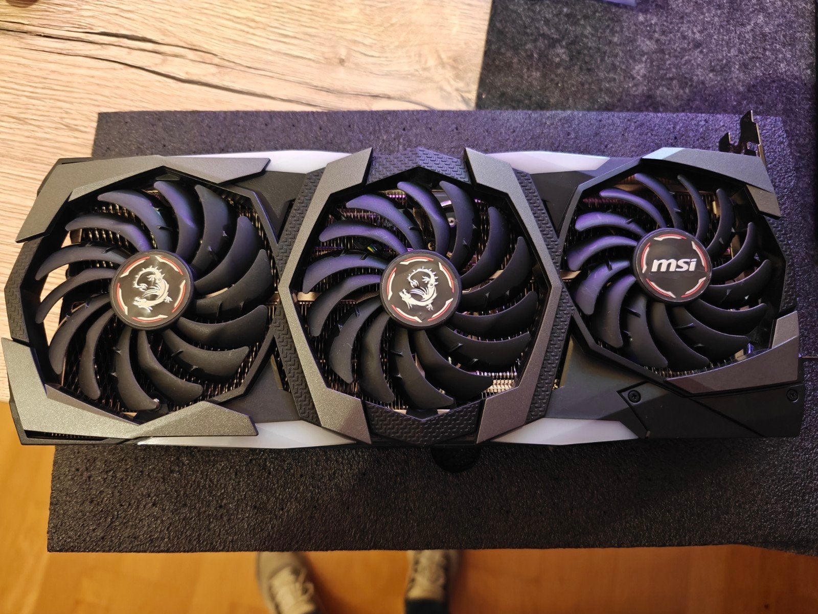 MSI GeForce RTX 2080 Super Gaming X Trio 8GB met steunbeugel, Computers en Software, PCI-Express 3, GDDR6, Ophalen of Verzenden