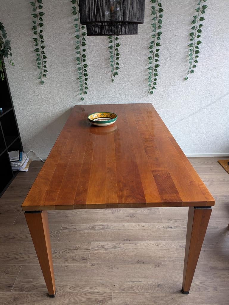 Tafel, Huis en Inrichting, Tafels | Eettafels, Ophalen, Gebruikt, 50 tot 100 cm, 150 tot 200 cm