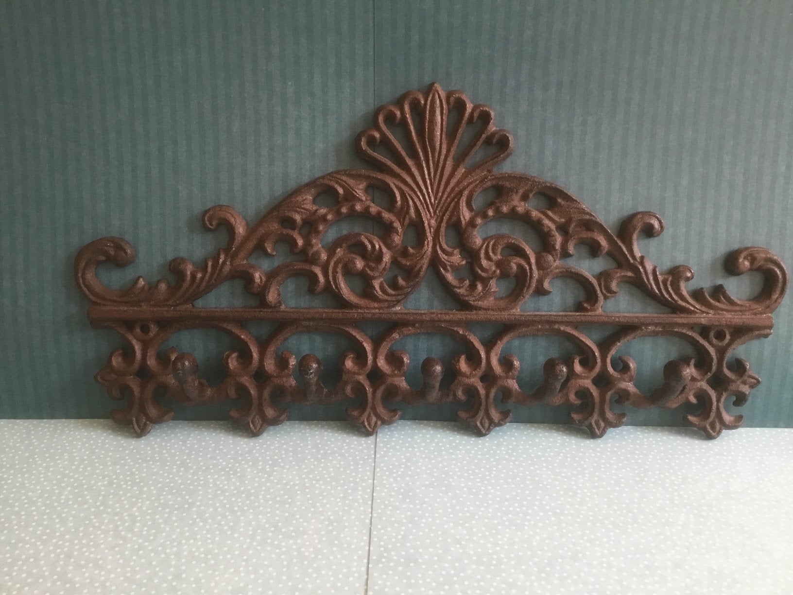 Brocante gietijzeren rekje, Ophalen of Verzenden