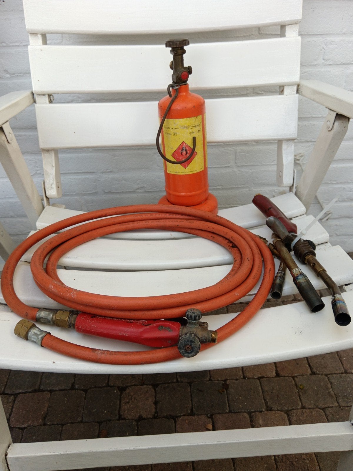 Propaan brander met toebehoren, Ophalen of Verzenden, Minder dan 150 ampère, Overige typen