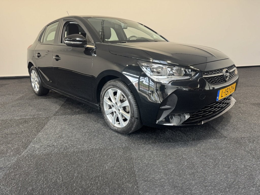 Opel Corsa 1.2 Edition 37000 km 100 PK Car Play Airco Cruise, Stof, Gebruikt, Euro 6, 580 kg