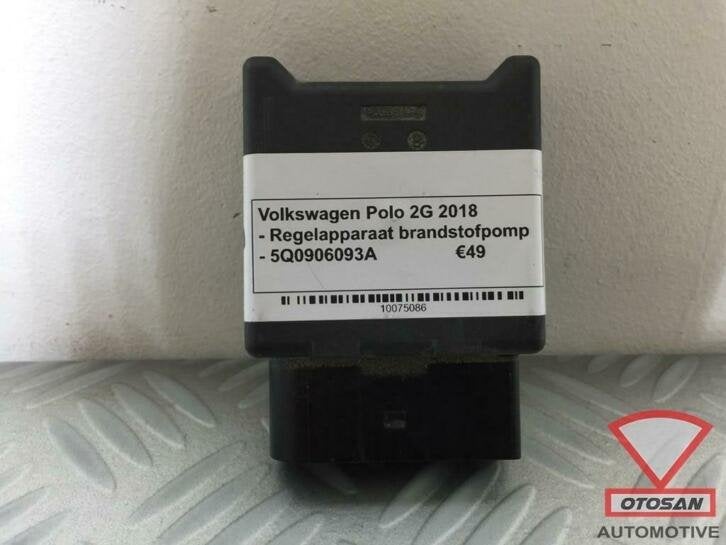 vw polo 2g 2018 brandstofpomp regelapparaat 5q0906093a